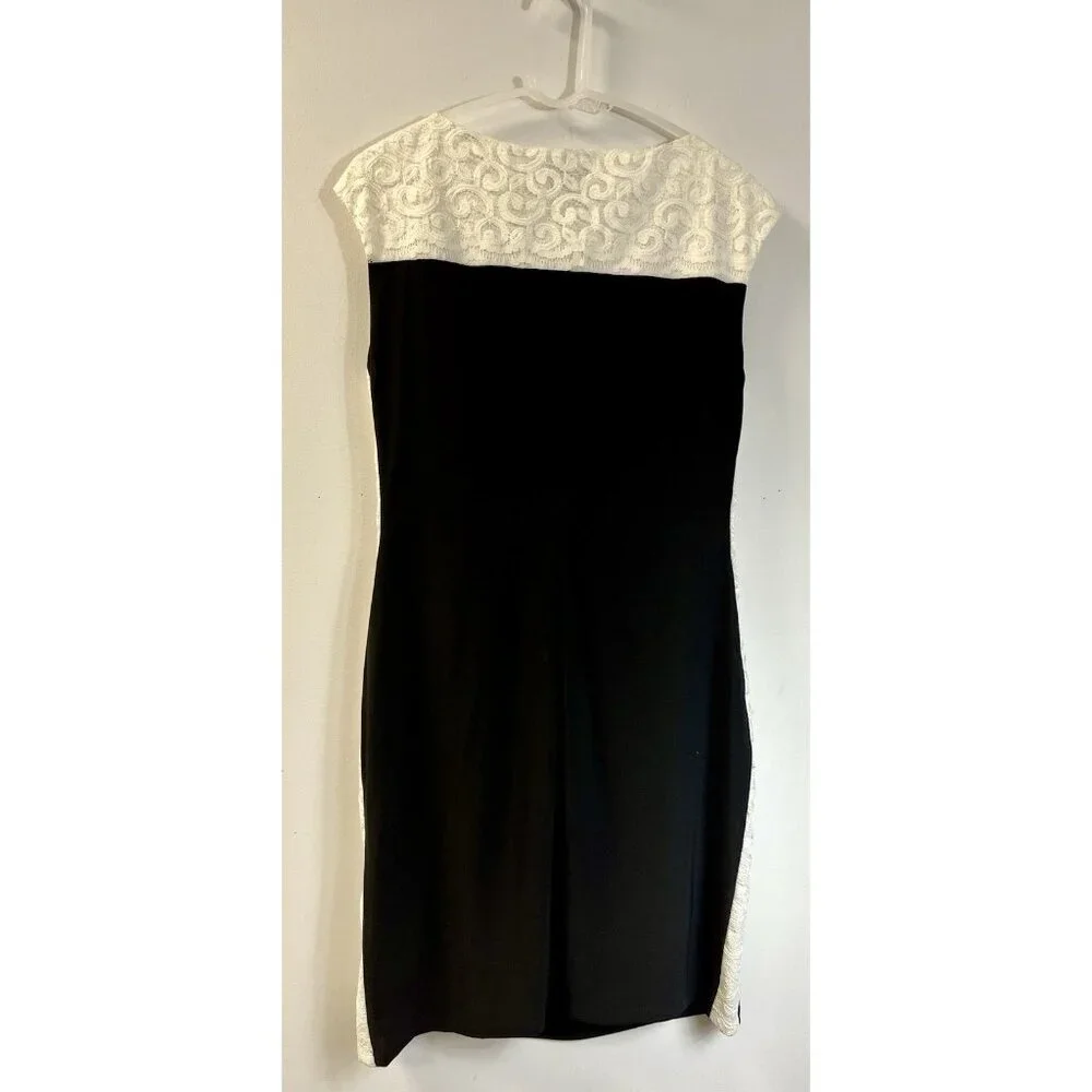 Woman’s Sexy/Classy Black And White Dress size XL🤍 - Picture 2 of 3
